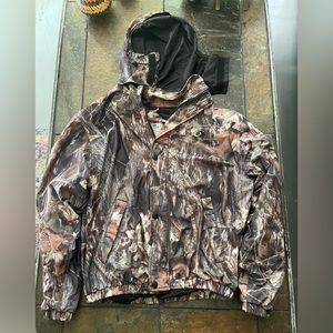 MOSSY OAK ~ Camo Rain Tamer Jacket ~ Large